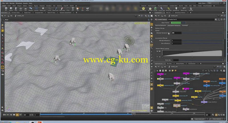 cmiVFX - Houdini Crowd SlugFest的图片1