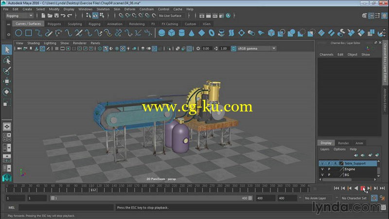 Lynda - Rigging Mechanical Objects in Maya的图片1