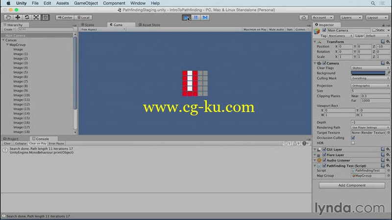 Lynda - Unity 5 2D Introduction to Pathfinding with Jesse Freeman的图片1
