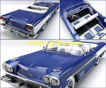 Pontiac Bonneville 1958的图片1