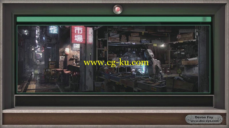 The Gnomon Workshop - Creating a Sci-Fi Alleyway的图片1