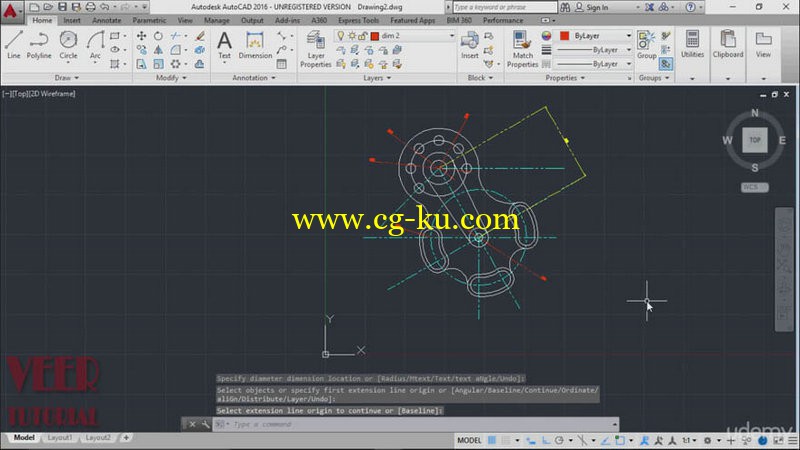 Udemy - AutoCAD 2016  2D Fundamentals的图片1