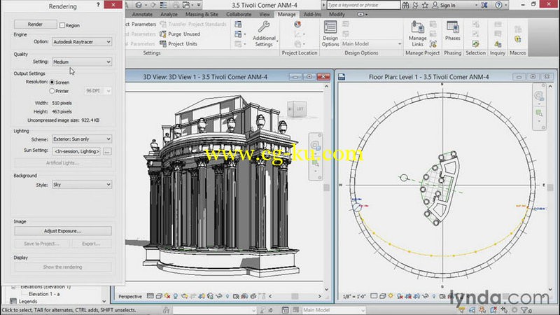 Lynda - Project Soane Recover a Lost Monument with BIM的图片1