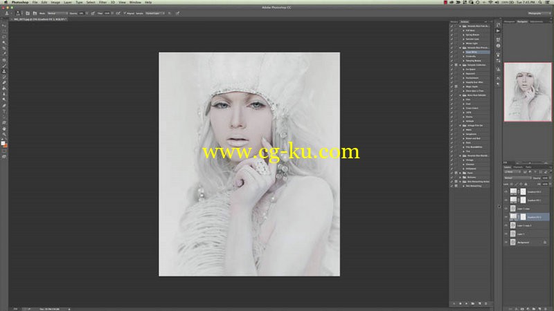 Skin Retouching Action Photoshop Action & Video Tutorial的图片1