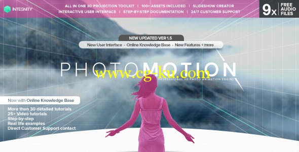 videohive - photomotion professional 3d photo animator copia的图片1