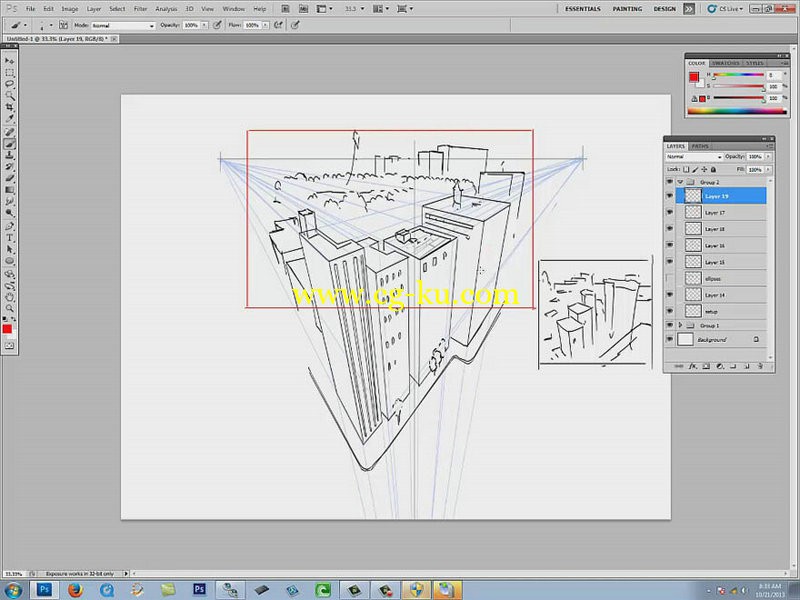 CGMA - Intro To Perspective Week (1-6)的图片1