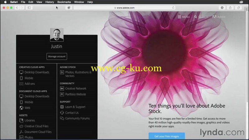 Lynda - Up and Running with Adobe Creative Cloud的图片1