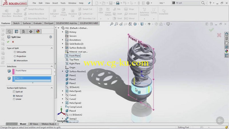 Pluralsight - SOLIDWORKS Intermediate - Curves and Splines的图片1