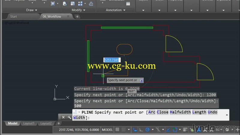 Lynda - AutoCAD Using the Command Line的图片1