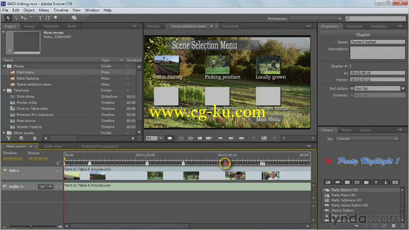 Lynda - Up and Running with Encore CS6的图片1