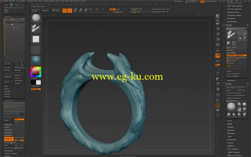 Uartsy - Jewelry Design In ZBrush的图片1