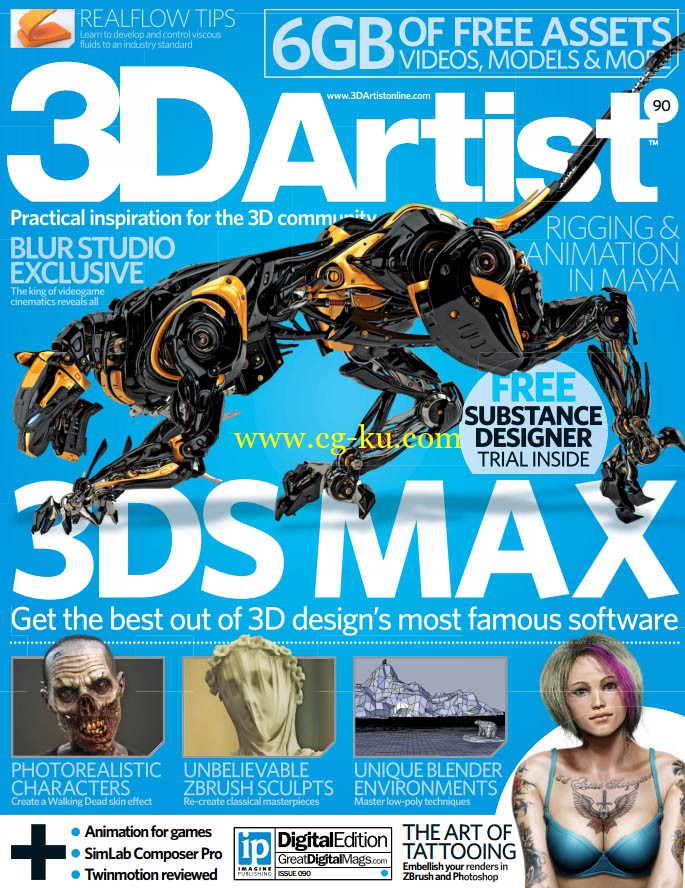 3D Artist - Issue 90 2016的图片1