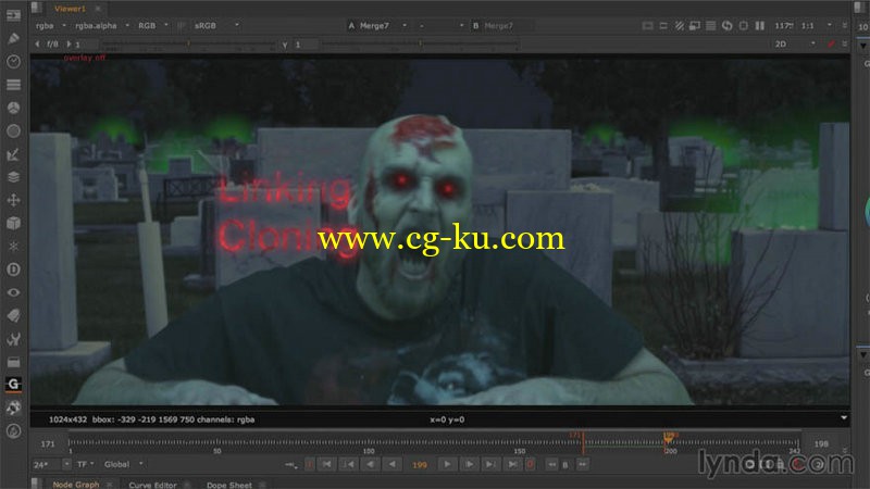 Lynda - NUKE Compositing Zombies的图片1