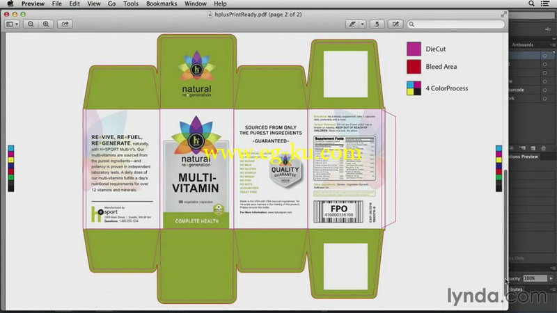 Lynda - Package Design With Illustrator的图片1