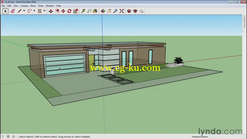 Lynda - SketchUp 2016 Essential Training的图片1