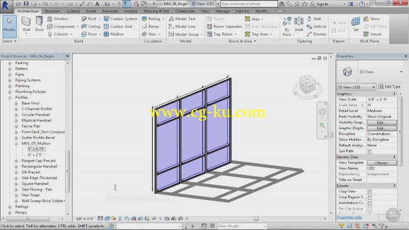 Pluralsight - Storefront Curtain Walls and Curtain Systems in Revit的图片1