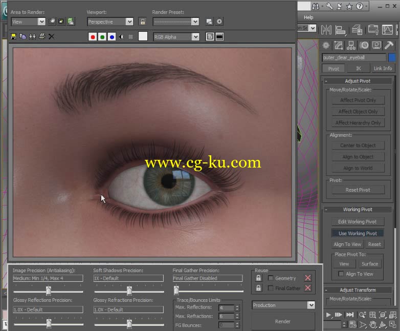 Digital Tutors - Creating Realistic Eyes in Photoshop and 3ds Max的图片1