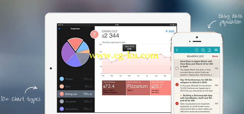 Telerik UI for iOS 2016.1.308 MacOSX的图片1