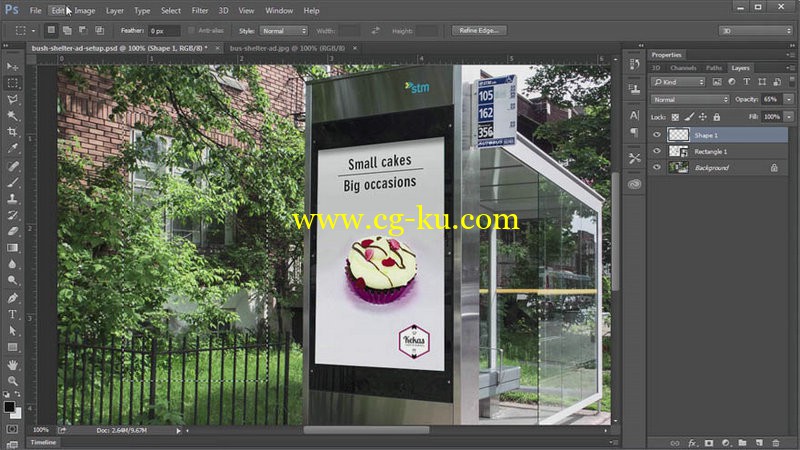 Tutsplus - Create Product Mock Ups in Adobe Photoshop的图片1