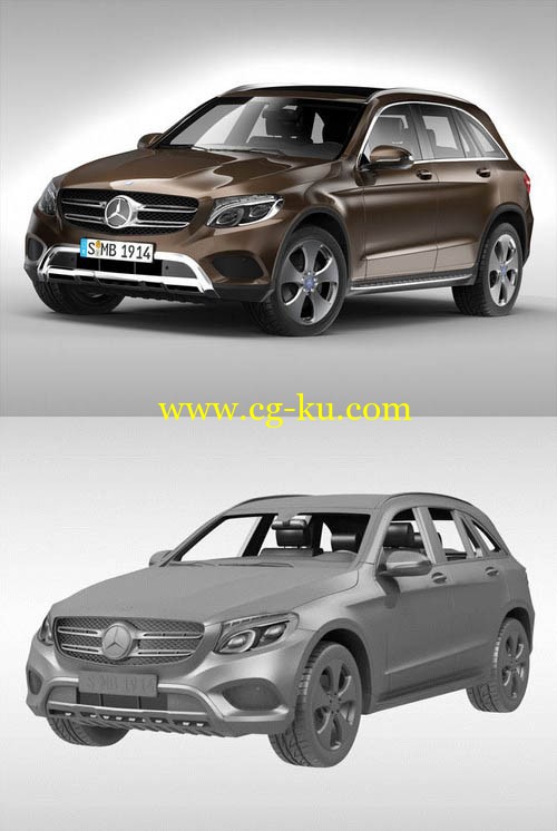 CGTrader 3D MODELS - Mercedes Benz GLC Class 2016  ​的图片1