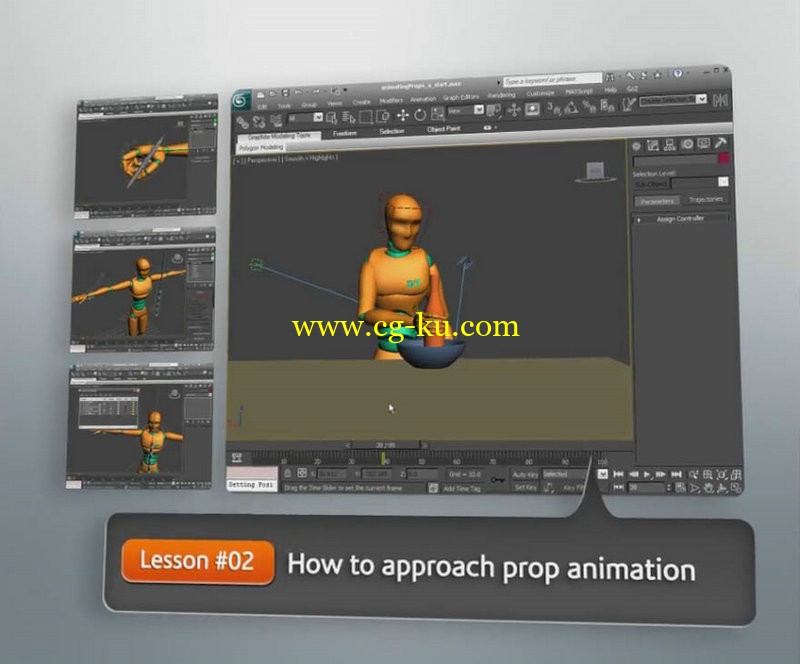 Digital Tutors - Animating with Props in 3ds Max的图片1