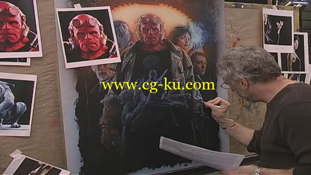 Drew Struzan - Conceiving And Creating The Hellboy Movie Poster的图片1