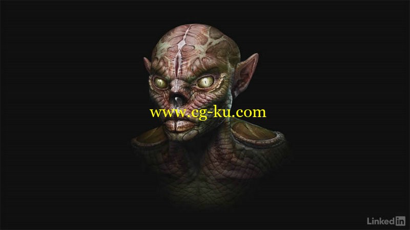 Lynda - Photoshop Create a Goblin Using Textures and Compositing的图片1