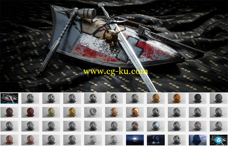 Substance Store - Fantasy Knight Moodpack的图片1