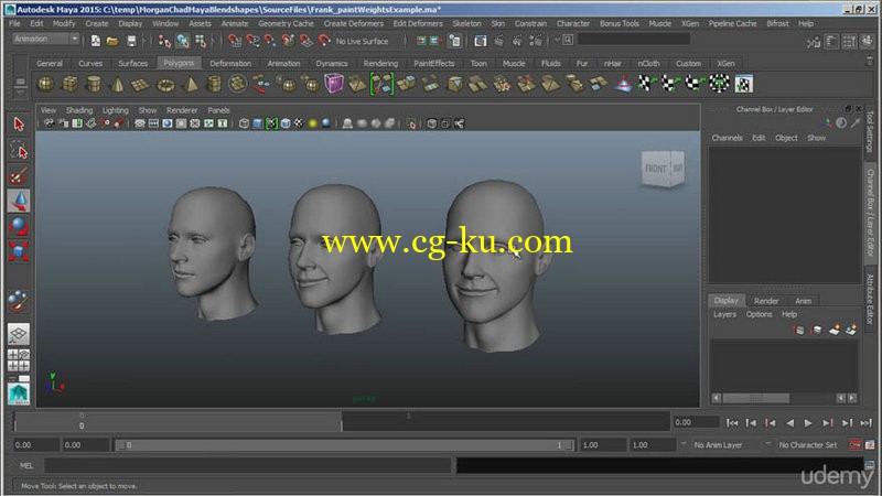 Udemy - Learn to Create Blendshapes in Maya for Animation的图片1