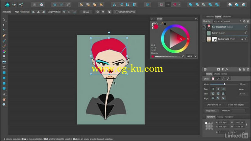 Lynda - Affinity Designer Essential Training的图片1