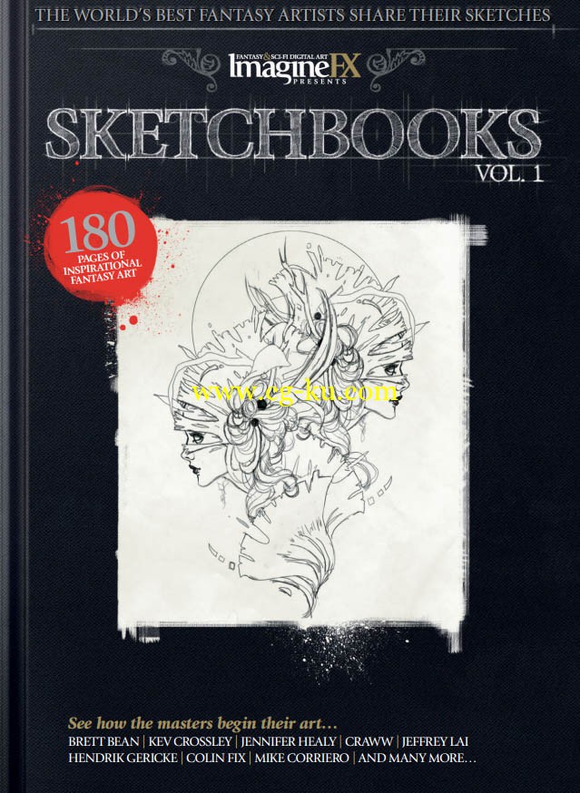 ImagineFX - Sketchbooks Volume 1的图片1