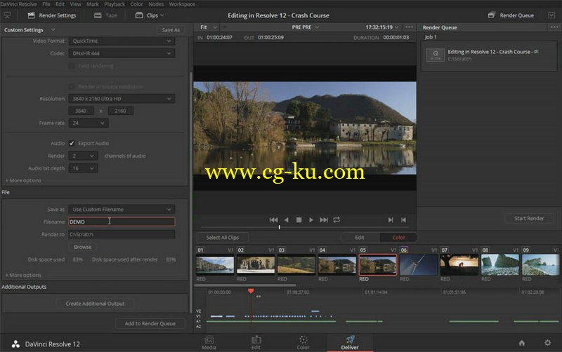 Gumroad - Crash Course - Editing in Resolve 12的图片1