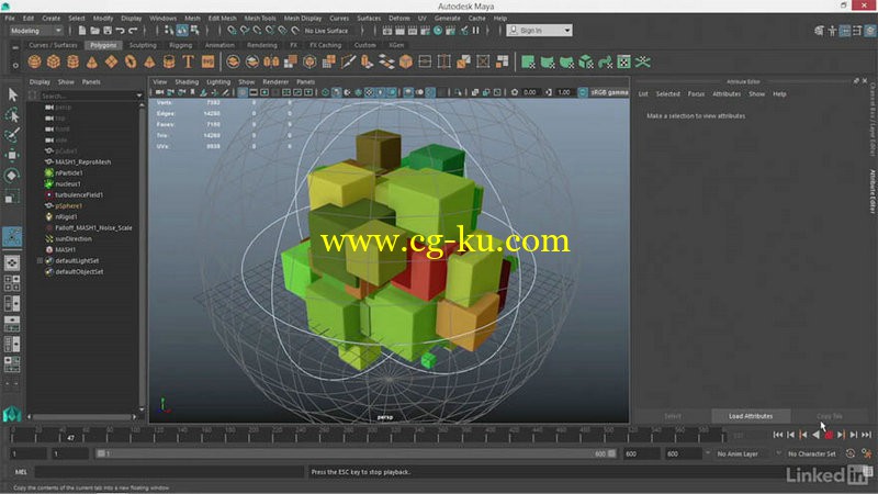 Lynda - Maya Motion Graphics Workflow with MASH的图片1