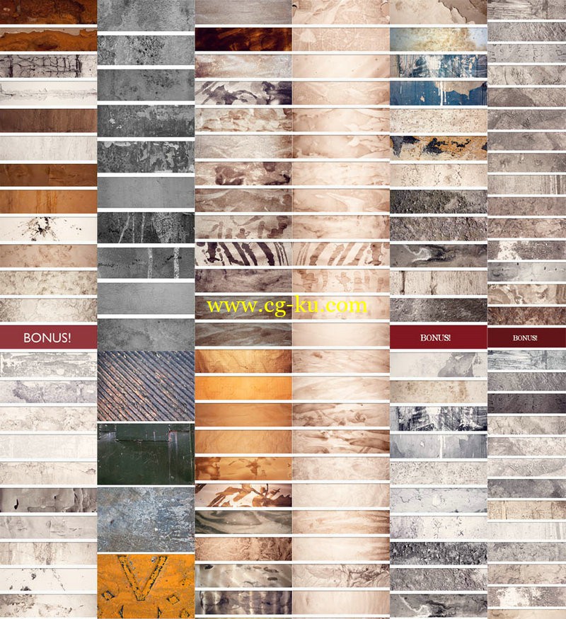 Grunge Textures Bundle 304 High-Res Textures的图片1