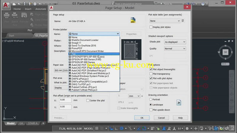 Lynda - AutoCAD Plotting & Publishing的图片1