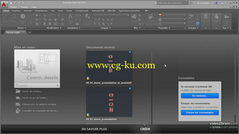 Video2Brain - Découverte d'AutoCAD 2015的图片1