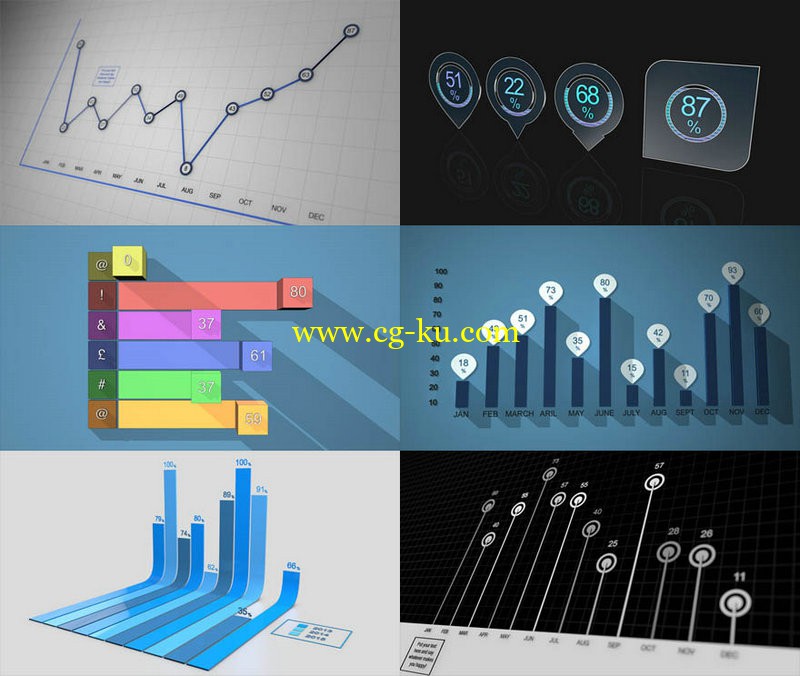 graphs and charts pack的图片1