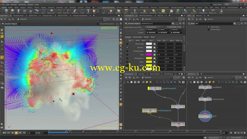 CGCircuit - Applied Houdini Dynamics Volumes 1 - 6的图片1