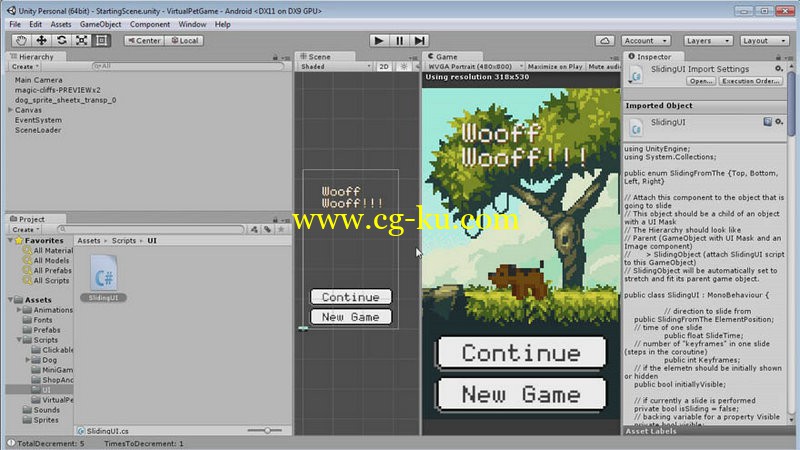 Udemy - Create a Virtual Pet Game in Unity and C# (Cross-Platform)的图片1