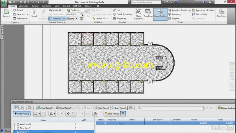 Lynda - Navisworks Quantification的图片1