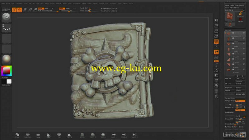 Lynda - ZBrush Stylized Sculpting的图片1