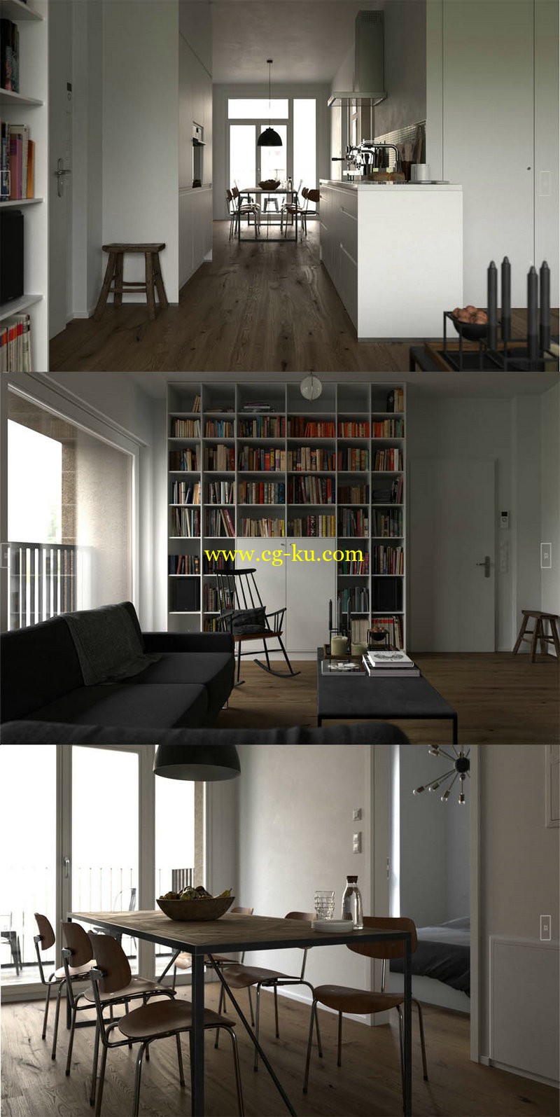 Photorealistic Modern Interior by BBB3viz的图片1