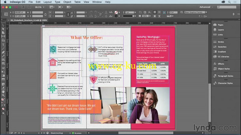 Lynda - InDesign CC Essential Training (Jan, 2016)的图片1