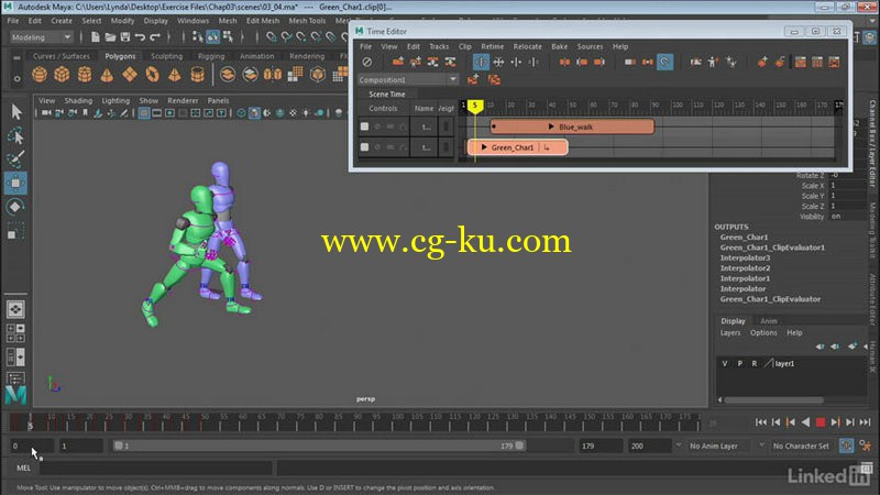 Lynda - Maya Time Editor的图片1