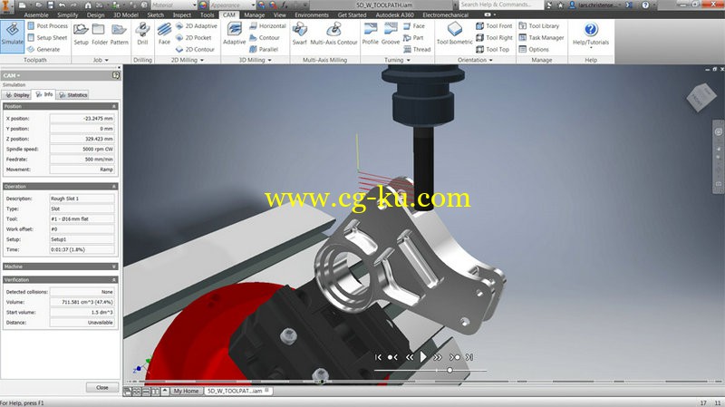 Autodesk Inventor HSM Pro的图片1