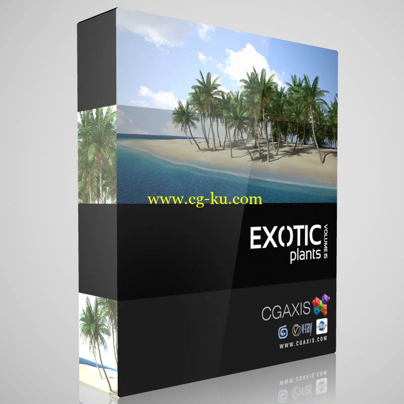 CGAxis Models Volume 15 Exotic Plants的图片1
