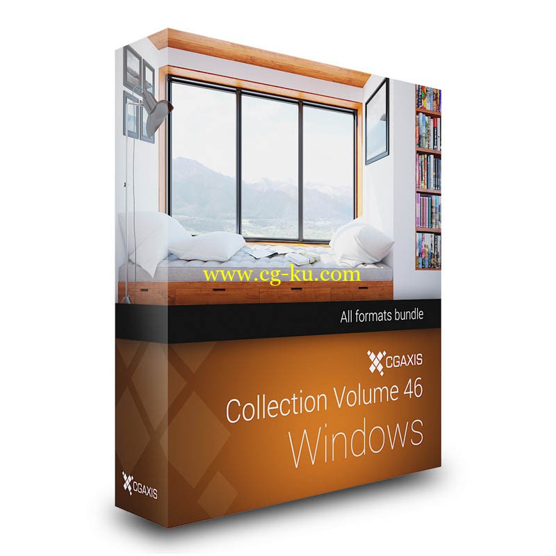 CGAxis Models Volume 46 3D Windows的图片1