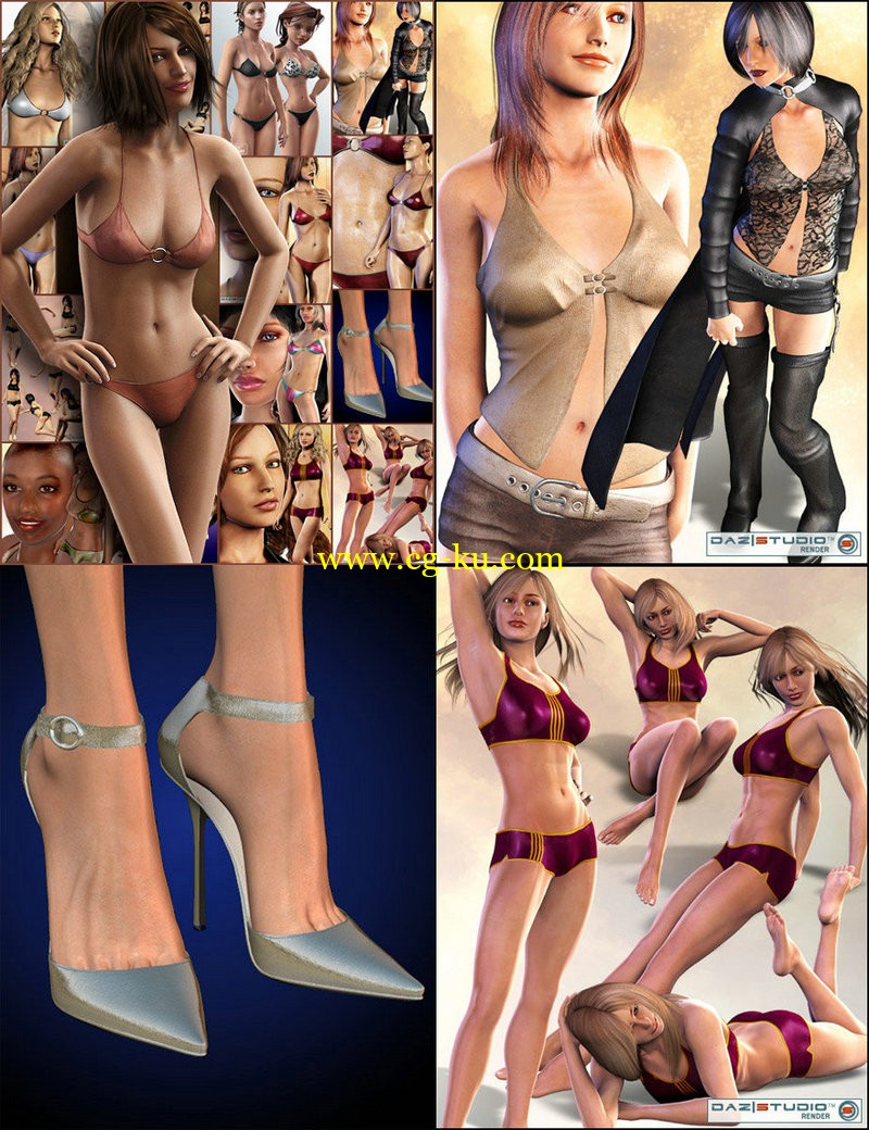 DAZ3D - Victoria 4.2 Pro Bundle的图片1