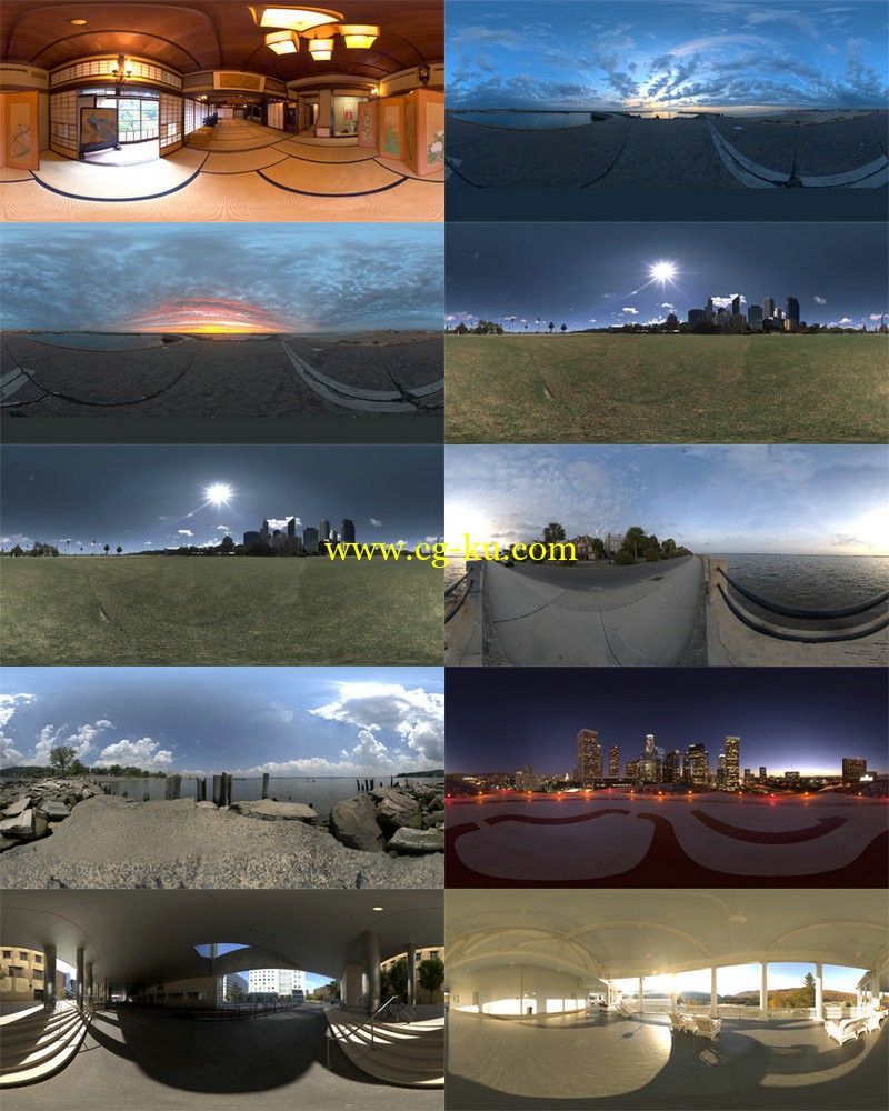 Interior & Exterior Panoramic HDRI Maps的图片1