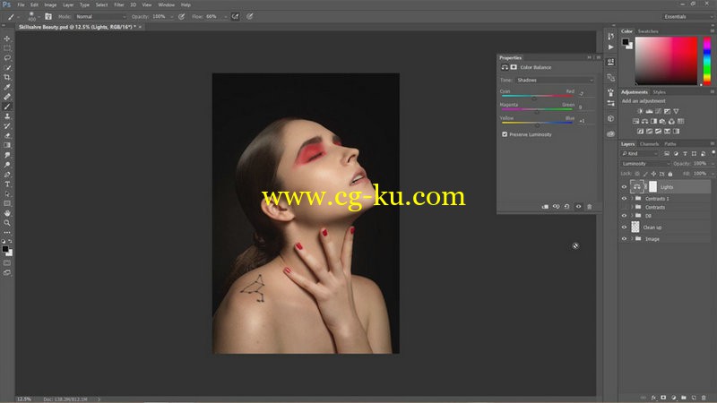 SkillShare - Beauty Retouching Part 1-4的图片1